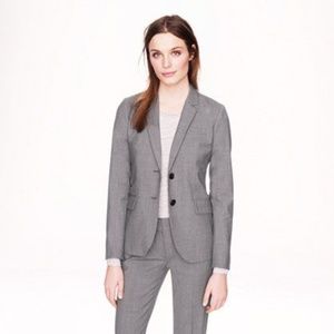 J.Crew 1035 Bi-Stretch Italian Wool-Tollegno Suit